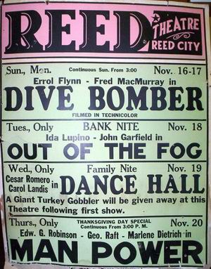 Reed Theatre - Old Poster From Timothy Crisenbery (newer photo)